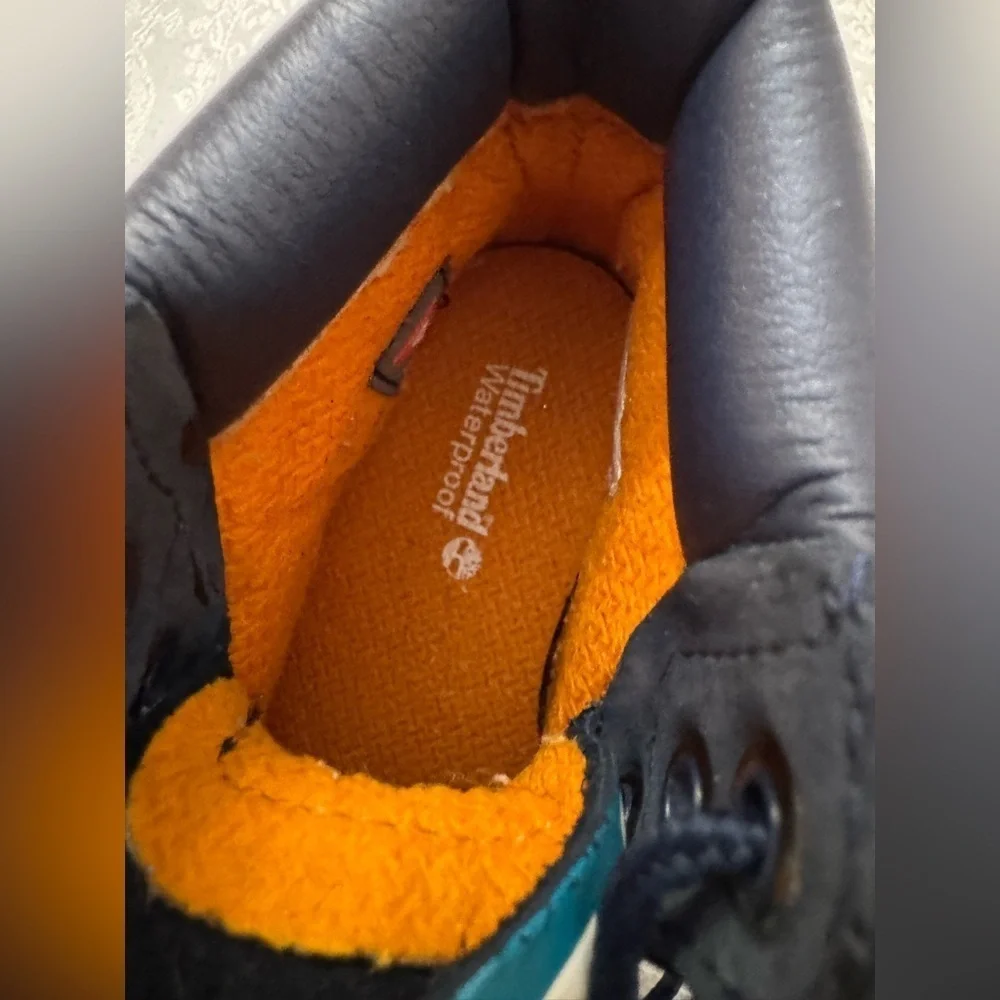 Timberland Blue Glitter Boots Toddler Size 7